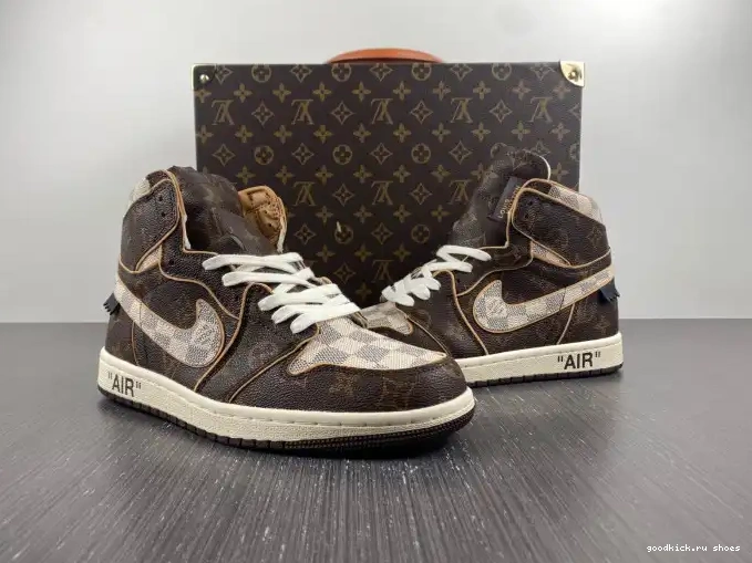 Rep Air 1 Jordan LV OFF-WHITE x 0428
